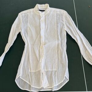 Dsquared men’s tuxedo Shirt 48